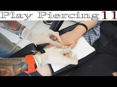 Selis Finger Piercing 💉 Live beim Stechen dabei 💉