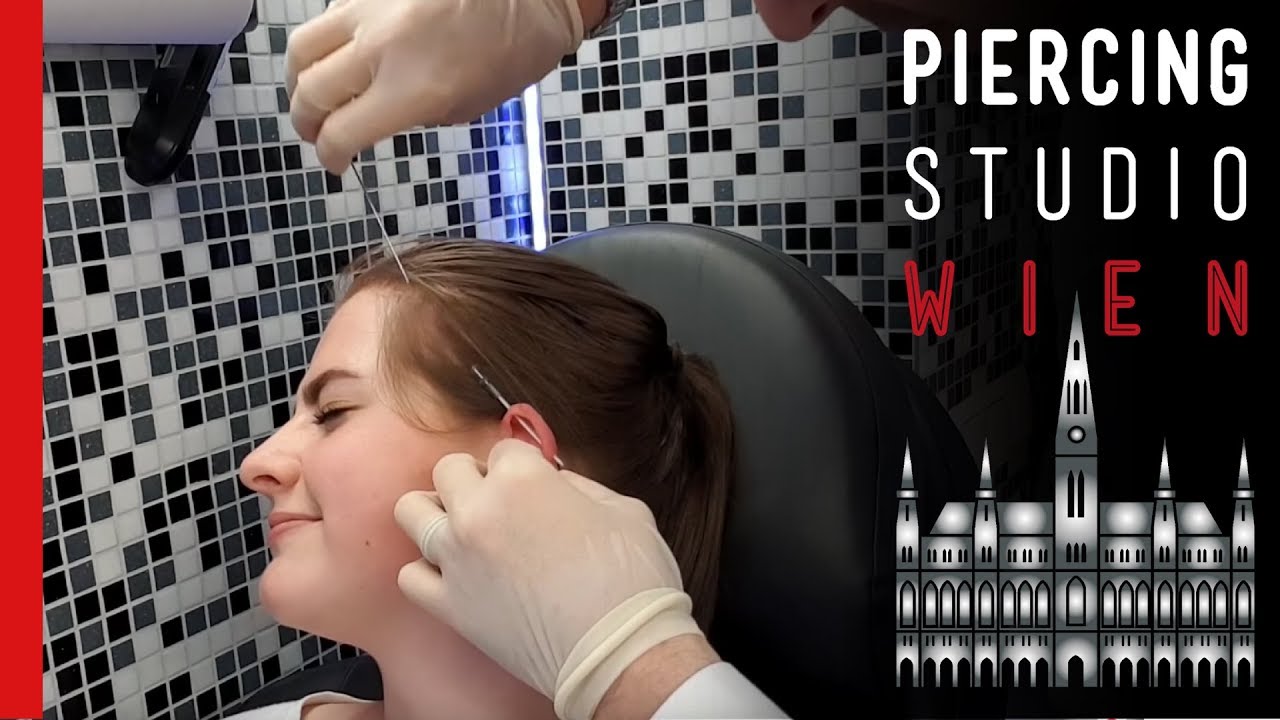 Industrial Piercing beim Perfekten Industrial Ohr - Marc's Piercing TV