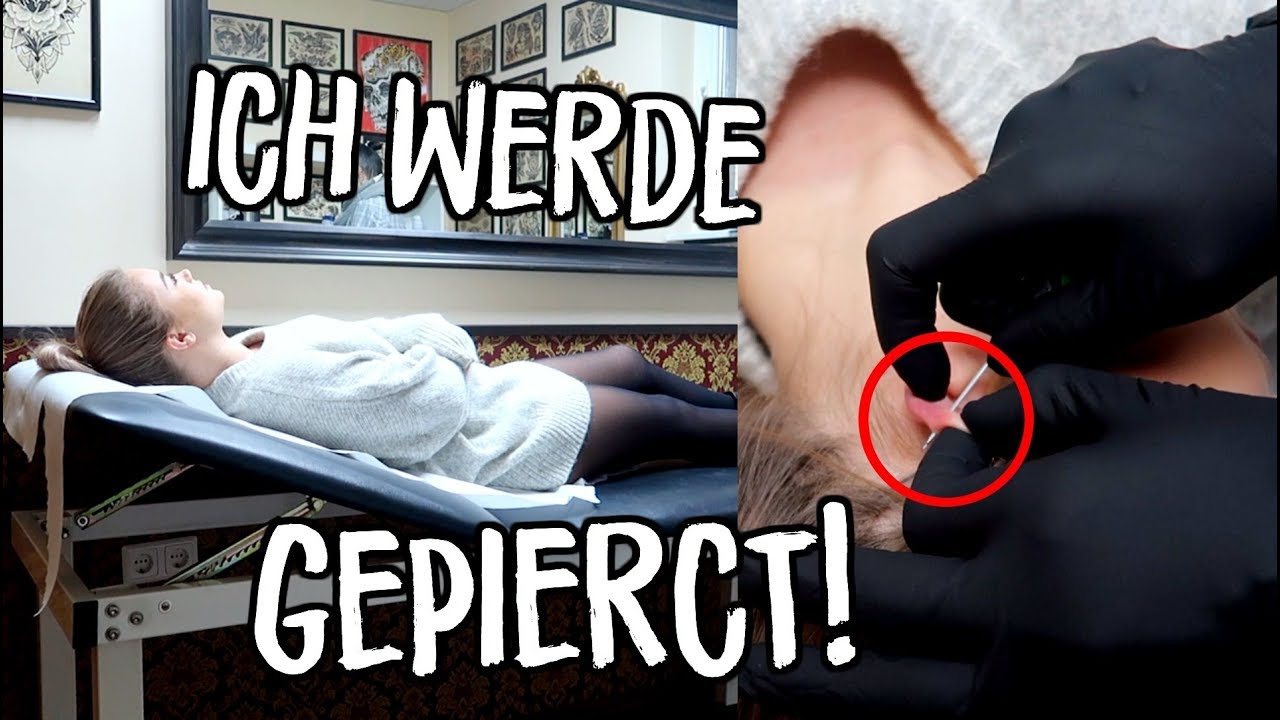 Ich kriege 2 neue PIERCINGS!😳 Mit LIVE Material ⎜Vlogmas #3🎅🏼