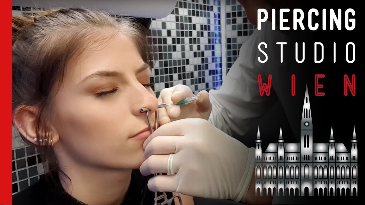 💉 Septum Piercing 💉 Close Up 💉 mit Betäubung gepierct 💉 Marc's Piercing