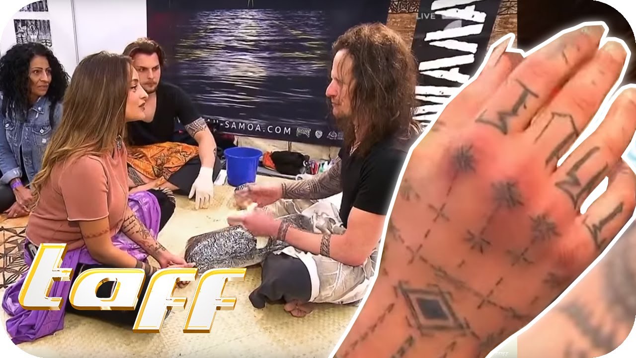 MAORI TATTOO mit Hammer? Dilara Günes auf der Tattoo-Convention Frankfurt | taff | ProSieben