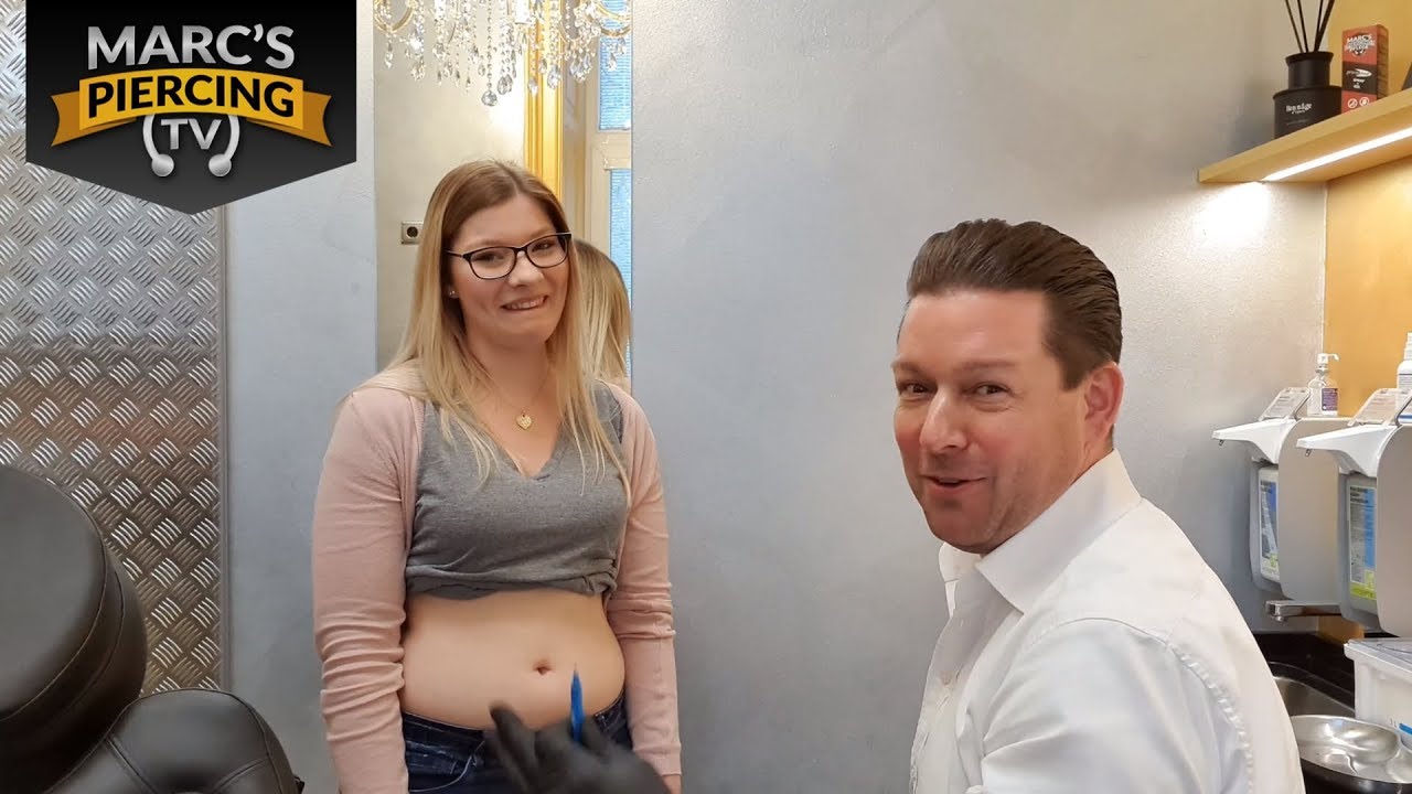 💉 Bauchnabel Piercing zugewachsen und neu gestochen 💉 Marc's Piercing TV