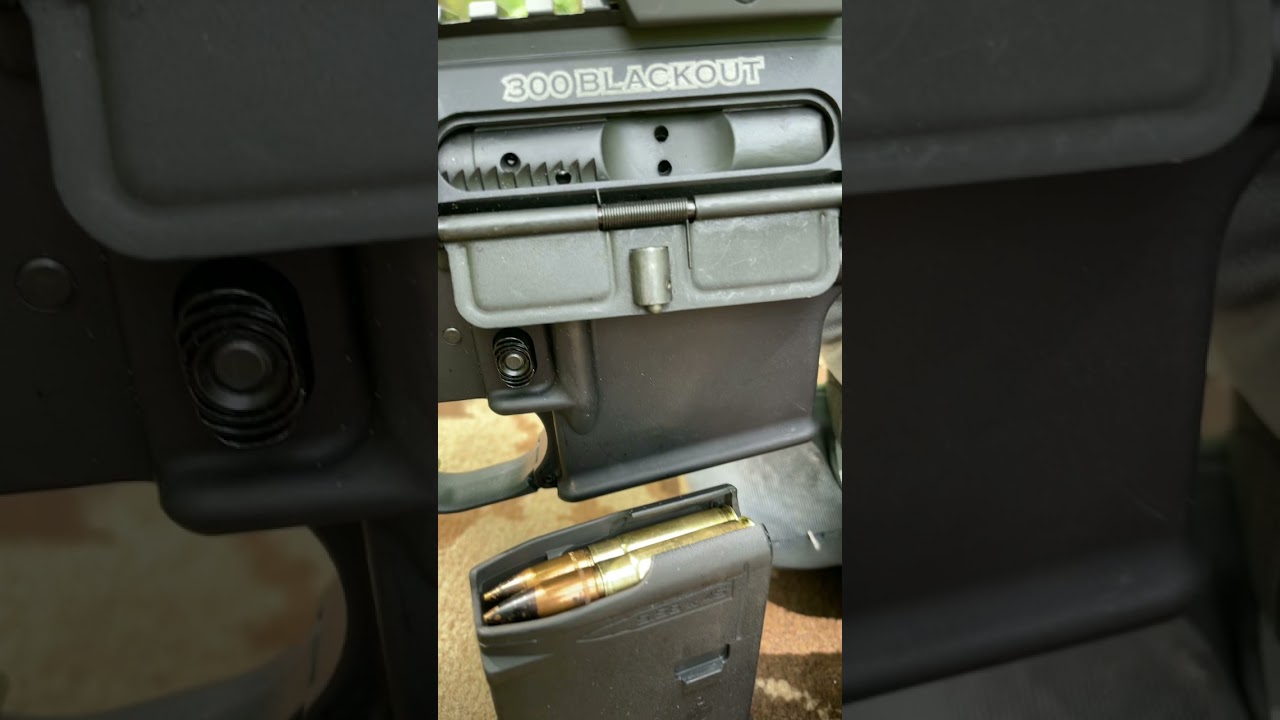 300 Blackout Black Tip M2 panzerbrechende #Shorts