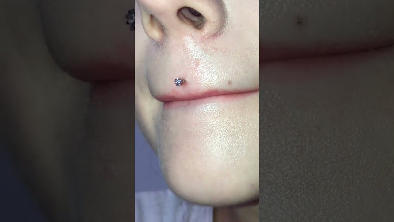 ASMR Lippen Piercing Video | Nadina iaona Beauty-Tipps
