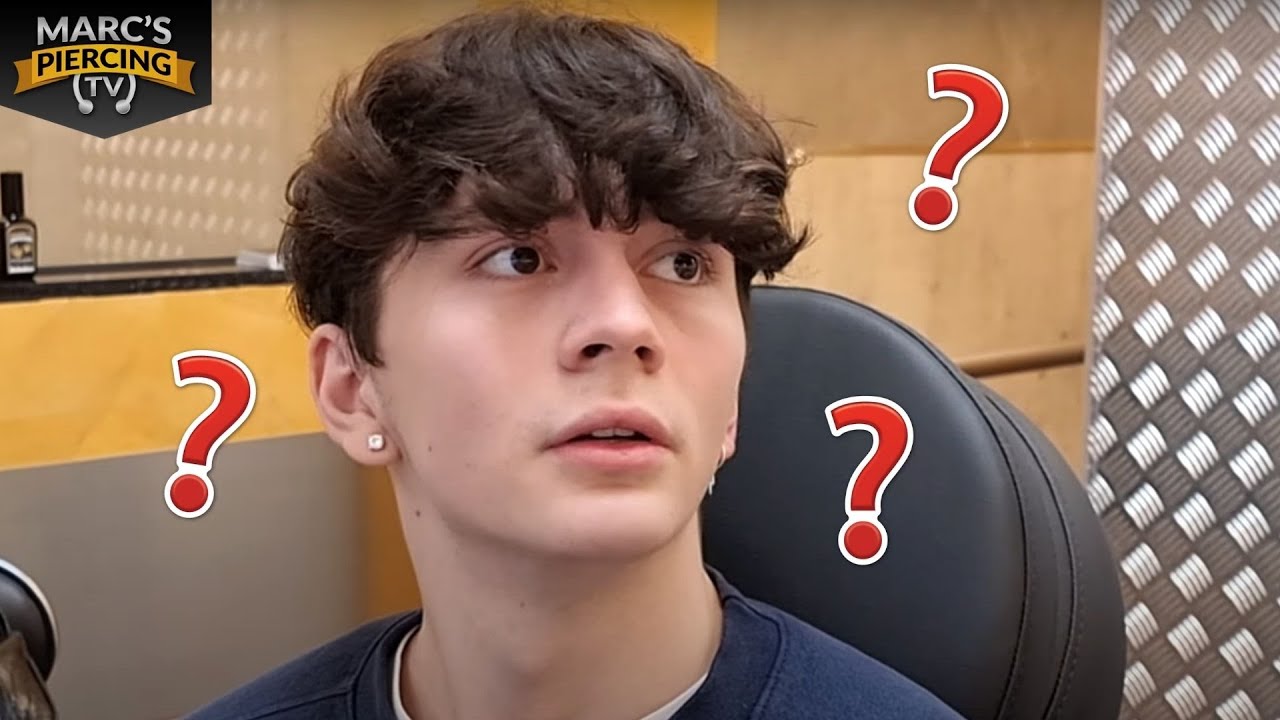 Armin auf Besuch 🔥  Na wo sind unsere gepiercten Boys ? 💉 Marc's Piercing TV