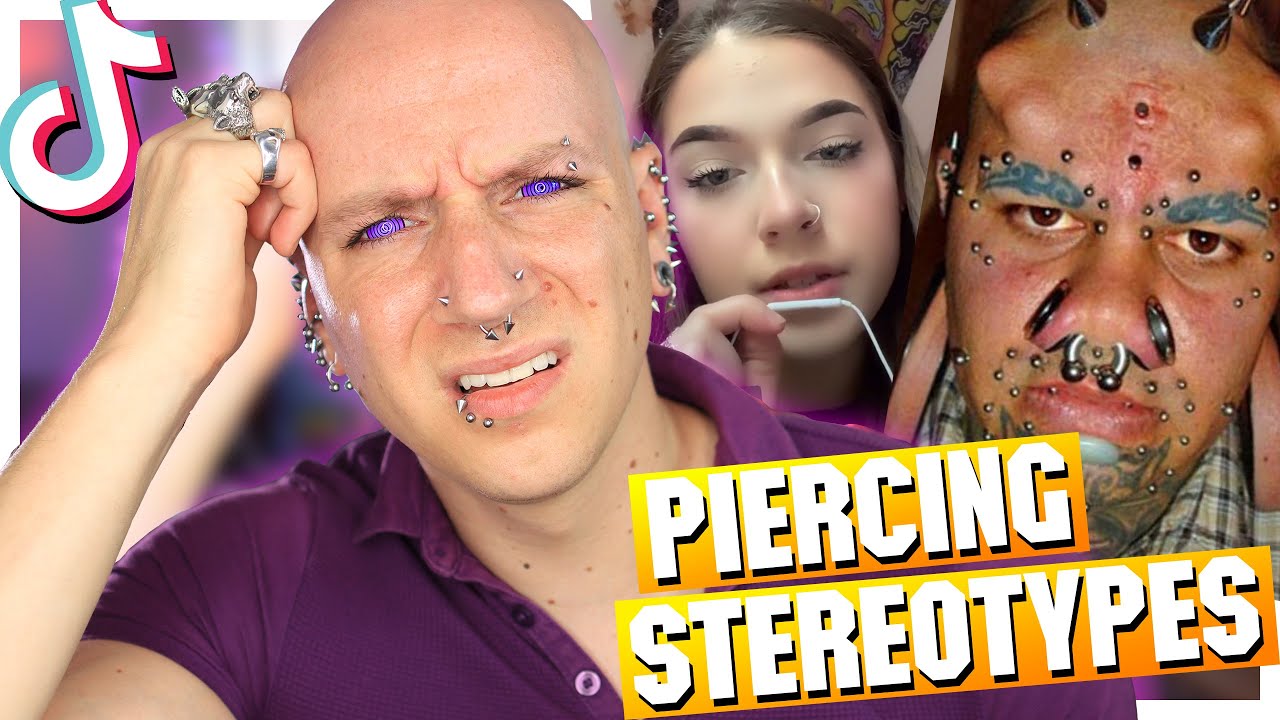 Dieses Piercing bedeutet, dass Sie SCUM sind!  |  Blöder TikTok-Piercing-Trend |  Roly reagiert