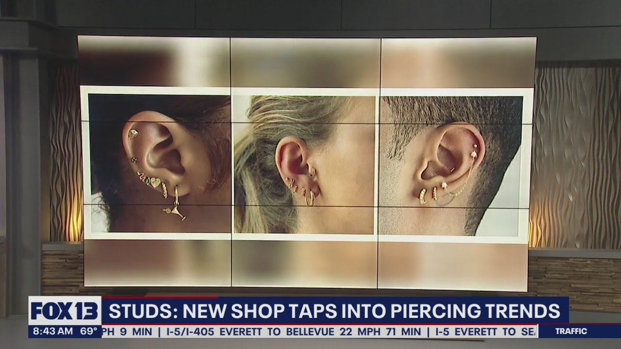 Ohrstecker: Neuer Shop greift Ohrpiercing-Trends auf |  FUCHS 13 Seattle