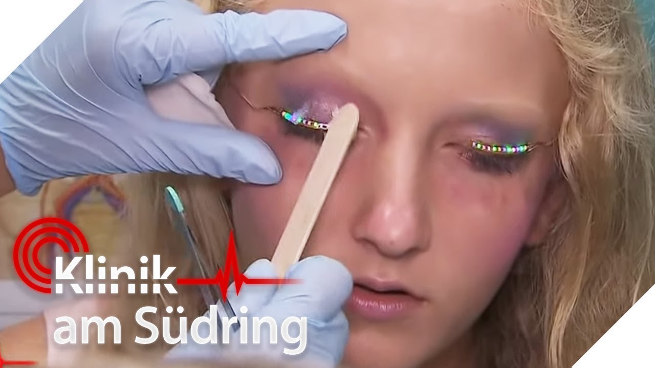 Krasser Make-Up-Fail: Kim (14) schminkt sich mit Sekundenkleber! | Klinik am Südring | SAT.1 TV