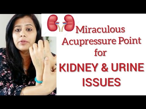 Miraculous Acupressure points for Kidney & Urination problems, Kidney stone, All kidney issues