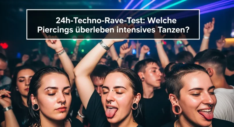 24h-Techno-Rave-Test: Welche Piercings überleben intensives Tanzen?