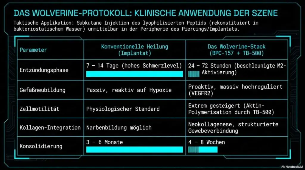 Biohaker Heilung Bpc 157 Piercing 6