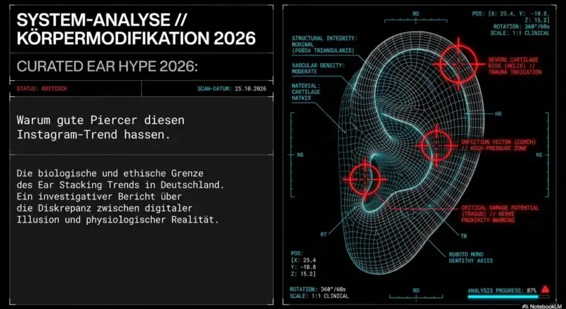 Zerschmetterter Knorpel: Das blutige Geheimnis der Ohrlochpistolen