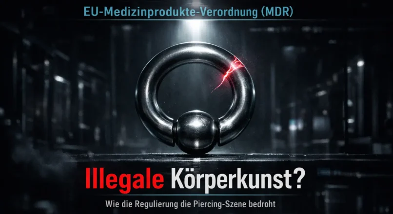 Illegale Körperkunst? Wie die EU-Medizinprodukte-Verordnung (MDR) die Piercing-Szene bedroht