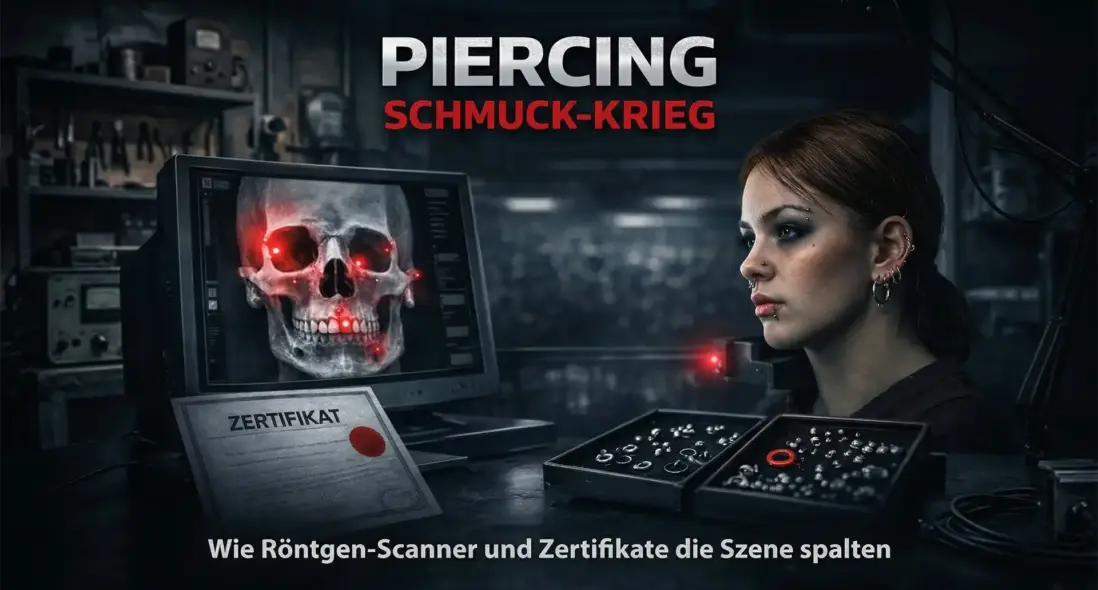 Der Piercing Schmuck-Krieg: Wie Röntgen-Scanner und Zertifikate die Szene spalten