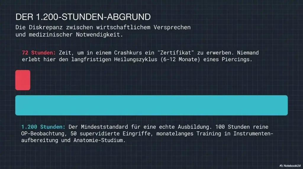 Piercing Schnellkurs Scam Folie 11