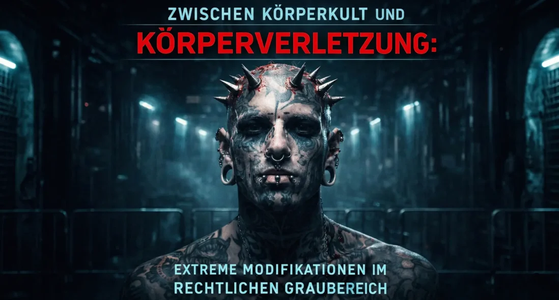 Zwischen Körperkult und Körperverletzung: Extreme Modifikationen im rechtlichen Graubereich
