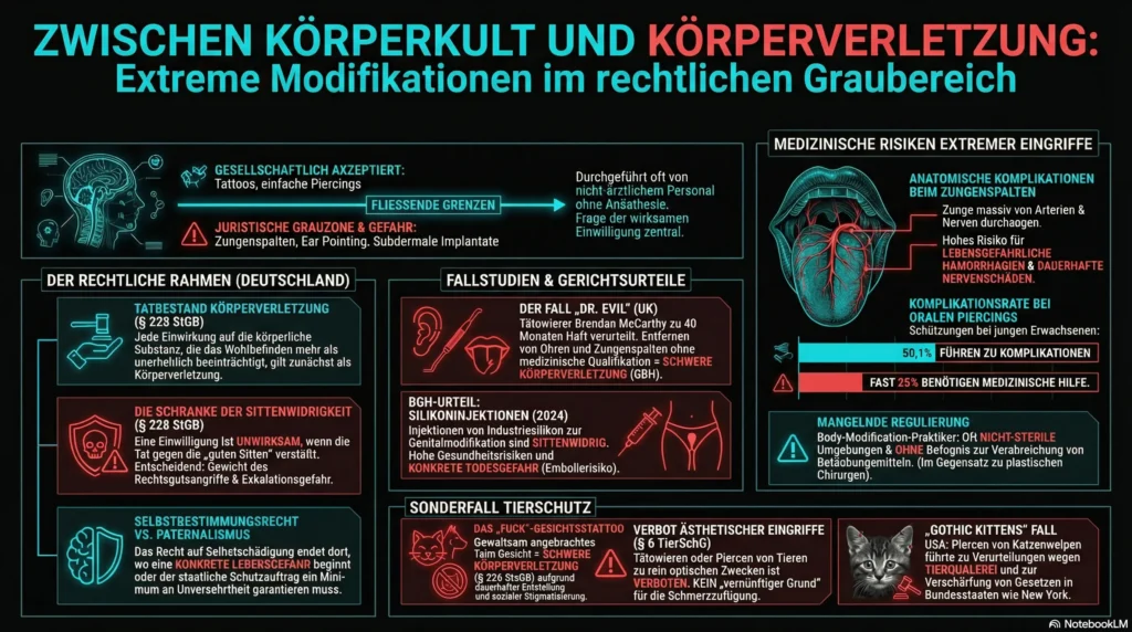 Zwischen Körperkult Und Körperverletzung: Extreme Modifikationen Im Rechtlichen Graubereich 15 Extrem Bodymodication Ig