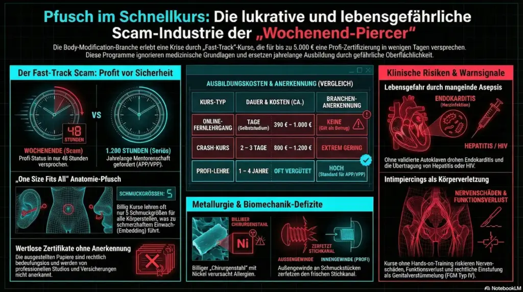 Schnellkurs Wochenend Piercer Scam Ig