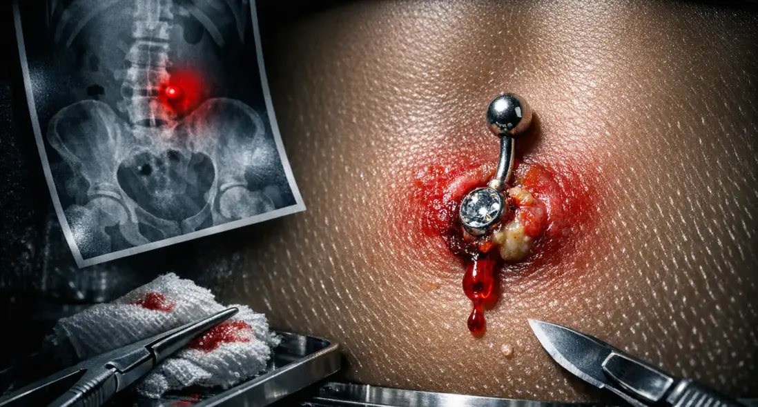 Die Anatomie-Lüge: Warum dein Bauchnabel-Piercing von Anfang an zum Scheitern verurteilt war