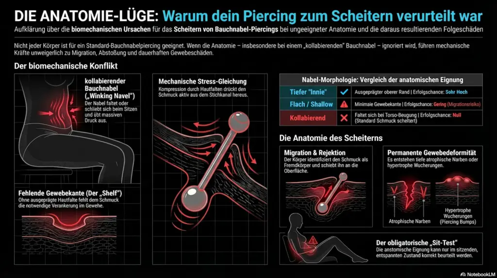 Bauchnabelpiercing Anatomie Luege Ig