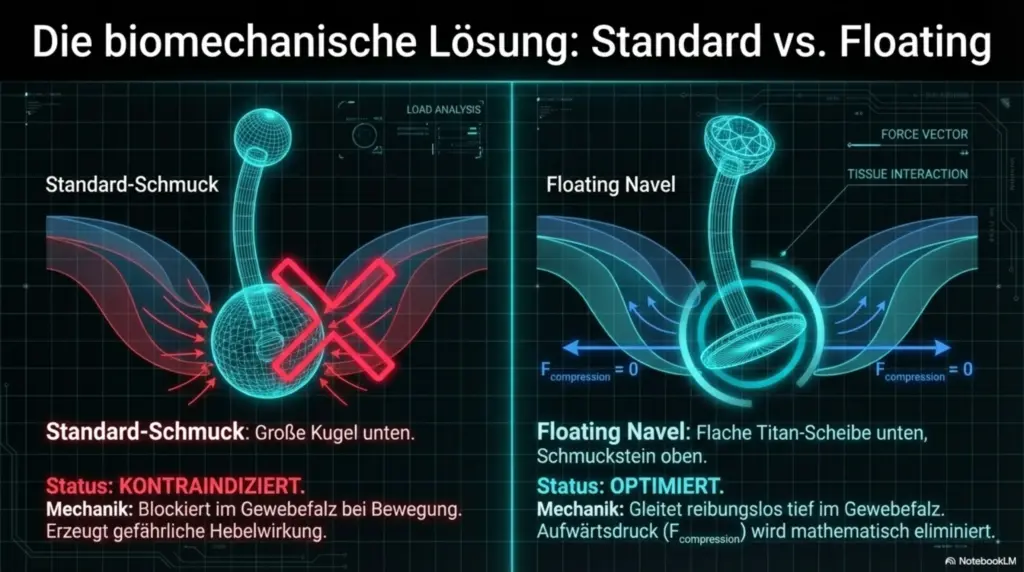 Bauchnabelpiercing Anatomie Luege 5