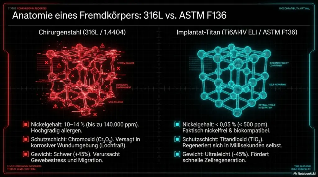 Chirurgenstahl Piercing Risiken Titan 2