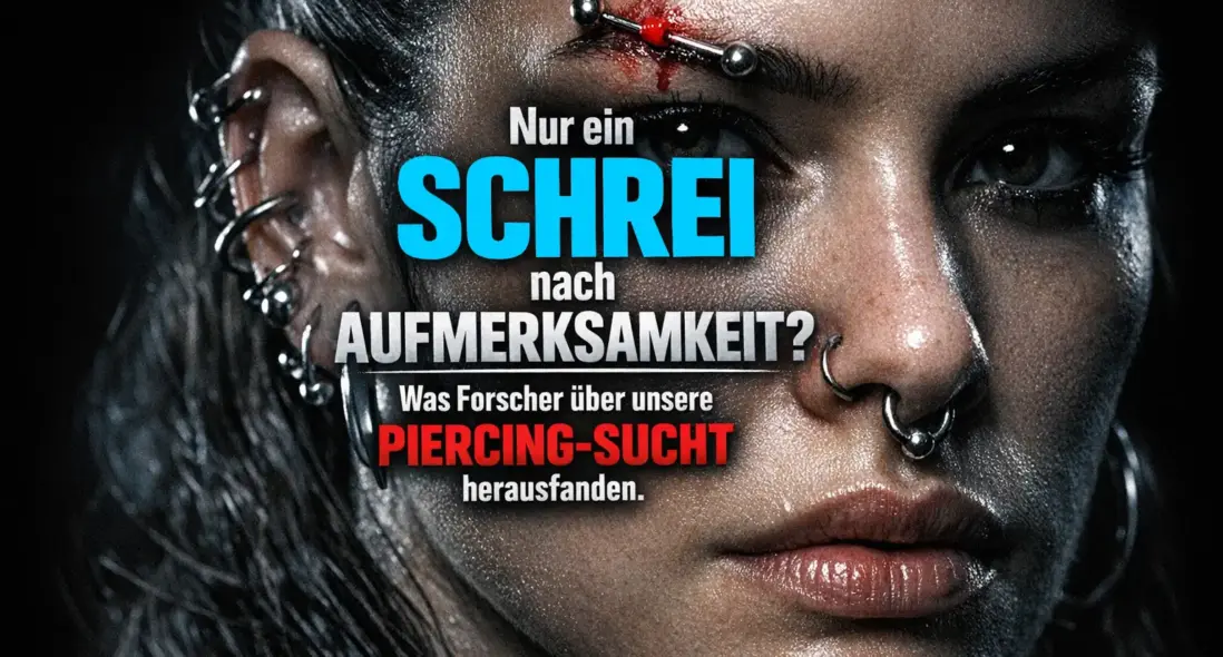 Nur ein Schrei nach Aufmerksamkeit? Was Forscher über unsere Piercing-Sucht herausfanden